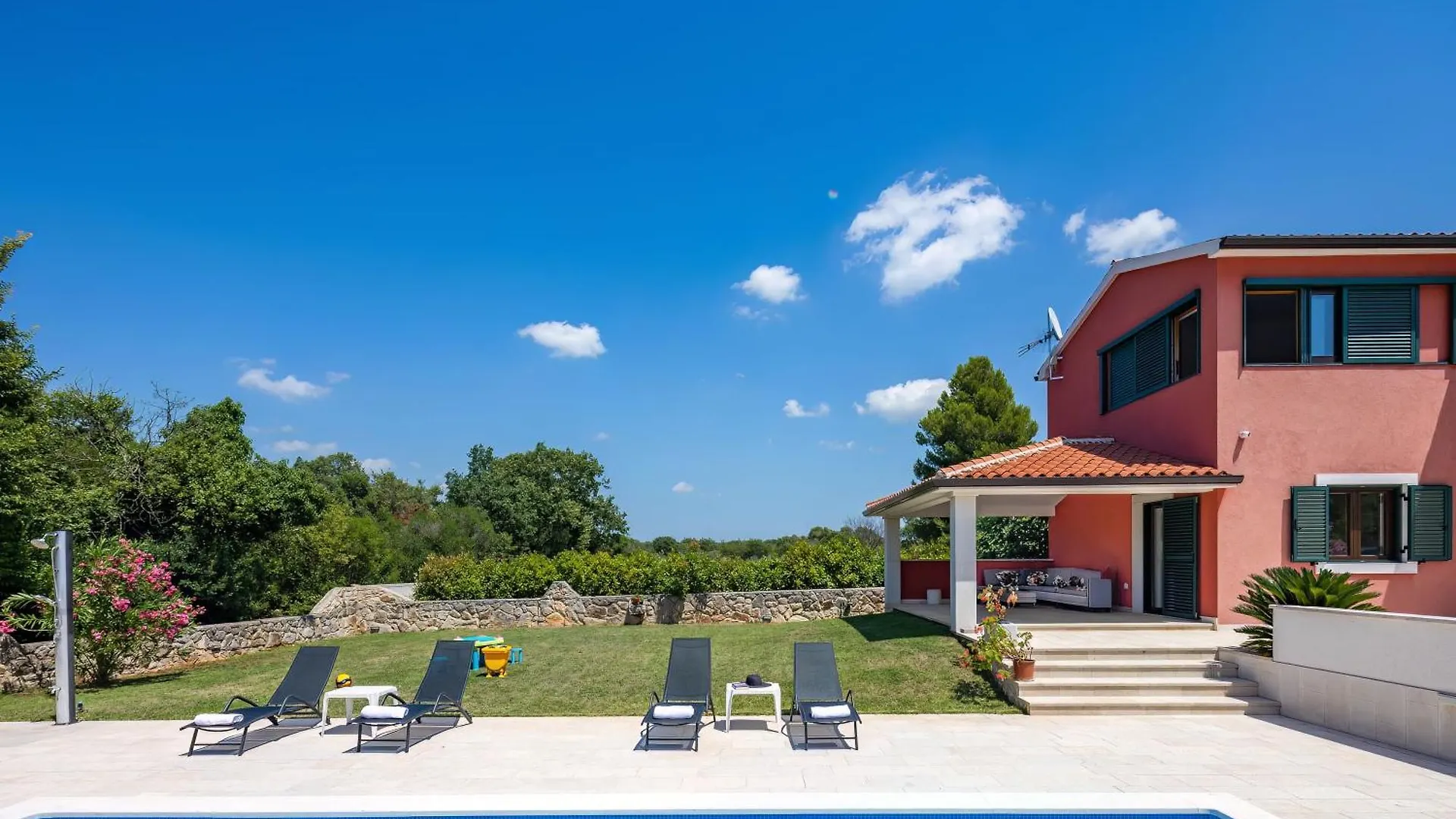 Pool Villa Brijunis Blick - Happy Rentals Pula