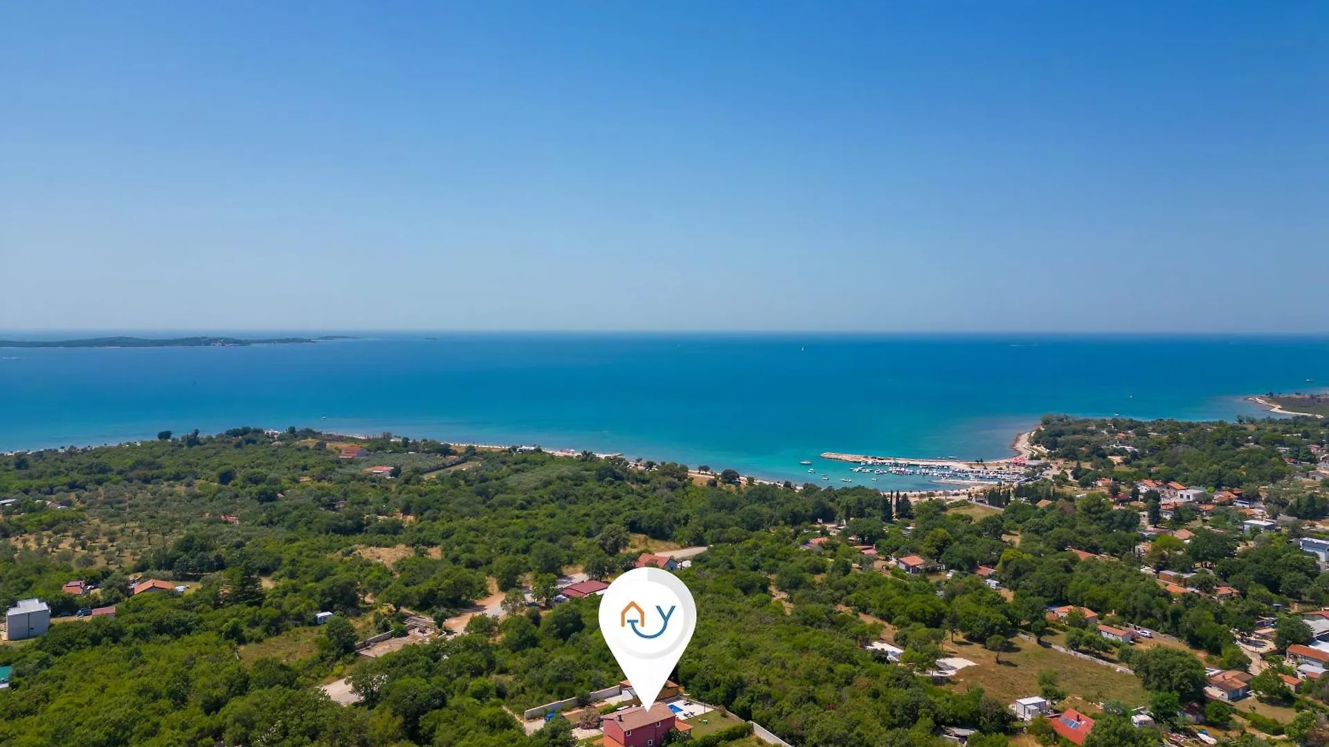 Pool Villa Brijunis Blick - Happy Rentals Pula
